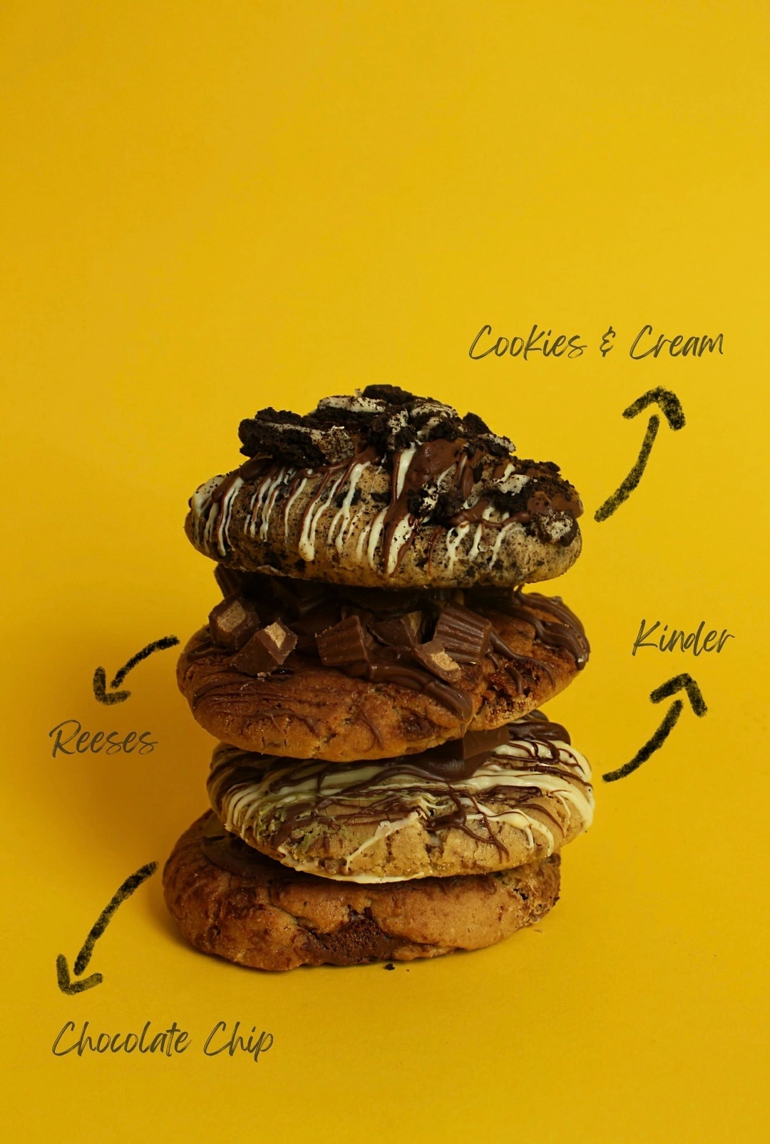 Fotografía de galletas artesanales